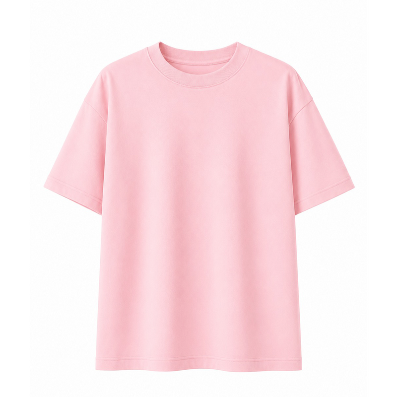Básica Oversize — Rosa